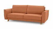 Прямой диван-кровать Магсум Лайт оранжевого цвета