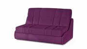 Прямой диван-кровать Иман Лайт фиолетового цвета 120*200 см