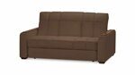 Прямой диван-кровать Готард Лайт коричневого цвета 120*200 см