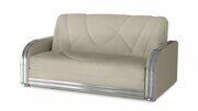 Прямой диван-кровать Андрон Лайт бежевого цвета 120*200 см