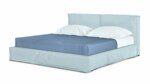 Кровать Латин голубого цвета 140*200 см