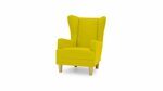 Кресло Оферионей желтого цвета