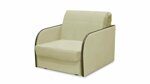 Кресло-кровать Баха бежево-коричневого цвета 70*200 см