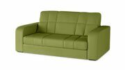 Прямой диван-кровать Джихад зеленого цвета 120*200 см