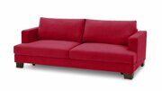 Прямой диван-кровать Маркелл красного цвета