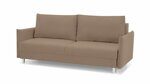 Прямой диван-кровать Пард Лайт коричневого цвета