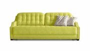 Прямой диван Буранбай желтого цвета