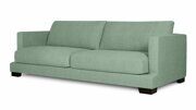 Прямой диван-кровать Памва мятного цвета