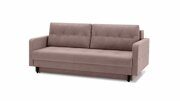 Прямой диван-кровать Барб Лайт темно-розового цвета