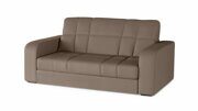 Прямой диван-кровать Джихад светло-коричневого цвета 120*200 см